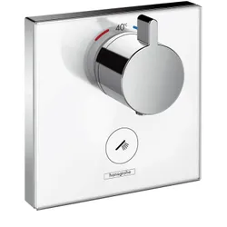 Thermostat UP ShowerSelect Glas FS Highflow 1 Verbr./1 Ausg.weiss/chrom