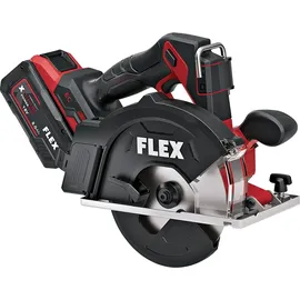 Flex CSM 57 18-EC Akku-Handkreissäge 18 V inkl. 2 Akkus 5,0 Ah + Tasche