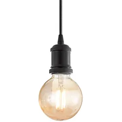 Ideal Lux Retro-Pendelleuchte FRIDA, E27max. 60W, Schwarz IDEA-139425