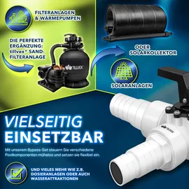 tillvex Bypass Set Pool schwarz 12-tlg.