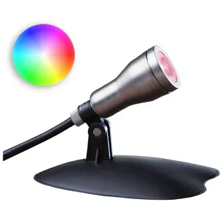HEISSNER SMART LIGHT LED-Spot für Teich Pool und Garten 3 Watt Multicolor