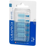 Curaprox Interdentalbürsten CPS 410 perio, Refill, 5 Stück, blau, 2.8 mm Durchmesser, 10 mm Wirksamkeit, Nachfüllpackung ohne Halter