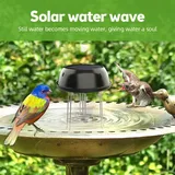 Bsv-sw002 Solar-wasserrührer (batterie Nicht Enthalten), Abs Und Edelstahl, Schwarz, 130 X 120 Mm, Für Vogeltränken