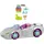 Barbie Puppenzubehör Auto Cabrio silber HDJ47