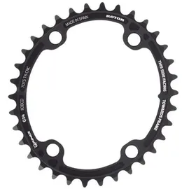 Rotor Bike Components Q-rings Kettenblatt 34 Zähne Schwarz
