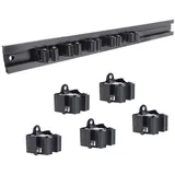Wagner Gerätehalter 5-teilig Clips & Schiene Ausziehbar 60-110 mm x 55 cm
