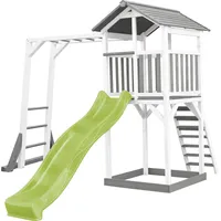 Axi Beach Tower Spielturm Grau/Weiß. Klettern. Rutsche, Gelb GELB