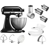 KitchenAid Classic 5K45SS onyx schwarz inkl. Gemüseschneider