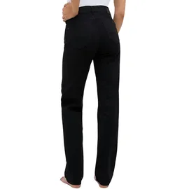 Angels Dolly Jeans Straight Fit in Schwarz-D34 / L28