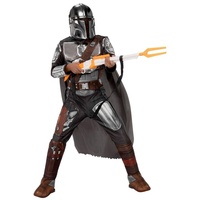 Rubie ́s Kostüm Star Wars - Mandalorianer Kostüm für Kinder, Offizielles Kinderkostüm des Mandalorianers silberfarben 134