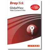 DrayTek GlobalView Web Content Filter Abonnement-Lizenz 1 Jahr Win