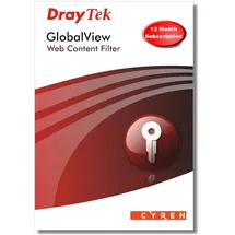 DrayTek GlobalView Web Content Filter Abonnement-Lizenz 1 Jahr Win