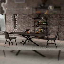 CLP Tischbeine Jimmy I Tischkufen Aus Vierkantprofilen I Höhe 72 cm