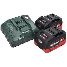 Metabo HS 18 LTX 65 Akku Heckenschere 18 V 63 cm + 2x Akku 8,0 Ah + Ladegerät
