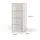 Vicco Bücherregal Tetrix 40 x 100 x 30 cm Weiß