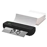 A4 Mobiler Drucker, Bluetooth Thermodrucker mit A4 Papier Mobiler Tragbarer Drucker mit Android und iOS Handy Thermodrucker,für Unterwegs Unterstützt 210 x 297mm A4 Bluetooth Drucker für Büro,Studium