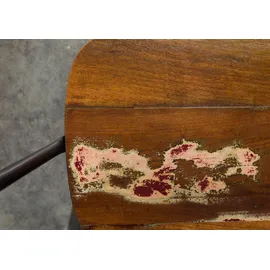 MASSIVMOEBEL24.DE Stuhl Altholz 45x45x85 mehrfarbig lackiert INDUSTRIAL #63