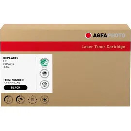 AgfaPhoto kompatibel zu HP C8543X schwarz (APTHP43XE)