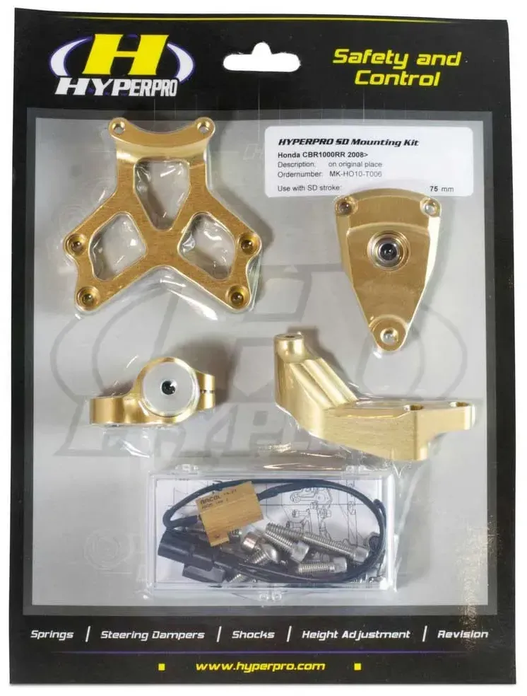 Hyperpro Honda Cbr 600 Rr 05-06 Mk-ho06-t007 Lenkungsdämpfer-montagekit - One Size