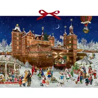Coppenrath Verlag Wand-Adventskalender - Weihnachtszauber auf dem Schloss
