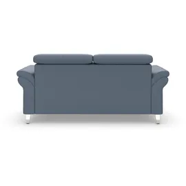 sit&more 2,5-Sitzer SIT & MORE "Arngast", bunt (graublau), B:186cm H:84cm T:93cm, Sofas, inklusive Federkern und Kopfteilverstellung