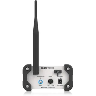 Klark Teknik AIR LINK DW 20BR Bluetooth Wireless Stereo Receiver für High-Performance Stereo Audio Broadcasting