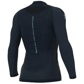 ALÉ Klima Langarm-baselayer Blau/Schwarz L/XL