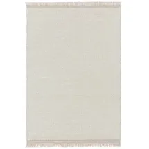 benuta Pure Wollteppich, Creme, Textil, Beton Optik, Rechteckig, 200x300 cm, pflegeleicht, Teppiche & Böden, Teppiche, Naturteppiche