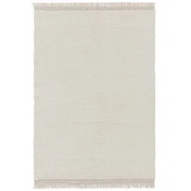 benuta Pure Wollteppich, Creme, Textil, Beton Optik, Rechteckig, 200x300 cm, pflegeleicht, Teppiche & Böden, Teppiche, Naturteppiche