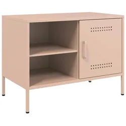 vidaXL TV-Schrank Rosa 68x39x50,5 cm Stahl
