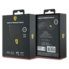 Ferrari Powerbank 15W 5000mAh - Schwarz