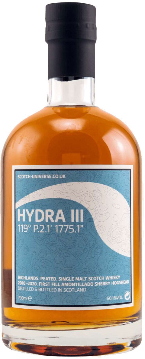 Scotch Universe Hydra III - 10 Jahre - 2010/2020 - Single Malt...