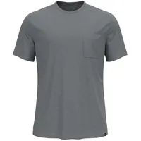 Odlo Essential Natural Tee Kurzarm-t-shirt - Grey Melange - S