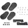 Silverstone Technology RAC-CF4-440, Gehäusefüße und Lenkeradapterhalterung für SilverStone-Rackmount-Chassis, SST-RAC-CF4-440