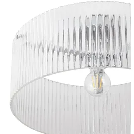 LUCANDE Meritt 1 x 15 W LED transparent/chrom