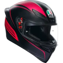 AGV K1 S Warmup Integralhelm - Matt Schwarz/Pink / XL