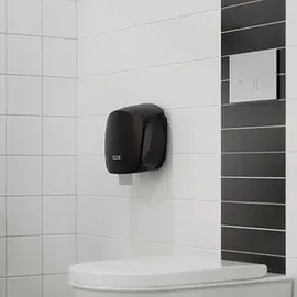 Katrin Toilettenpapierspender S 82155 schwarz Kunststoff, 1 St.