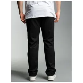 TRIGEMA Sweathose "TRIGEMA Freizeithose aus Sweat-Qualität", Herren, Gr. L, US-Größen, schwarz, 70% Baumwolle, 30% Polyester, sportlich, Hosen