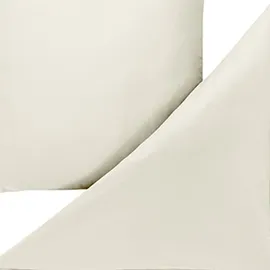 Estella Valetta Unifarben Elfenbein 135 x 200 cm + 80 x 80 cm