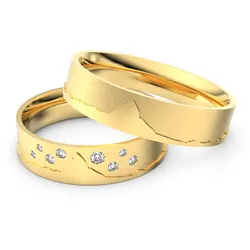 Trauringe Matterhorn 333er Gelbgold - 0237