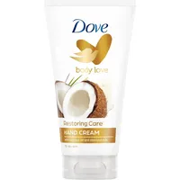Dove Handcreme für trockene Haut mit Kokosöl und Mandelmilch 75 ml