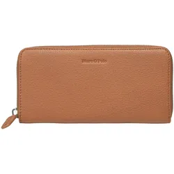 Geldbörse MARC O'POLO "aus hochwertiger Leder-Qualität", classic cognac, Leder, unifarben, casual, Kleinlederwaren