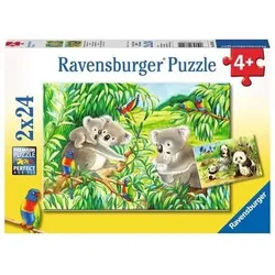 RAVENSBURGER 7820 Kinderpuzzle Süße Koalas und Pandas