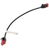 goobay Cat 6 Slim-Patchkabel, U/UTP, Schwarz