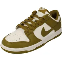 Nike Dunk Low Retro Sneaker, White Pacific Moss 105, 43 EU