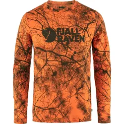 Fjällräven Värmland Wool LS M orange multi camo (261) S