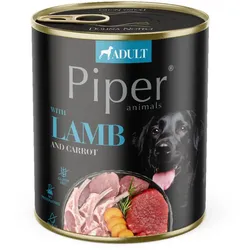 DOLINA NOTECI Piper für Hunde Lammfleisch mit Karotten 24x800g
