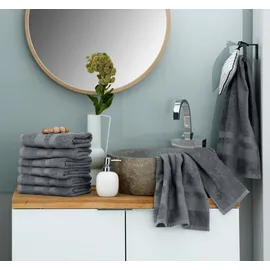 OTTO home Vanessa Handtuchset 8-tlg. grau