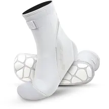 YEAZ Neoprensocken High Pro Weiß S