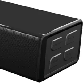 Techmade Kabellose TV-Soundbar mit LED – 2-in-1 Integrierter Subwoofer Schwarz Unisize Techmade - Schwarz